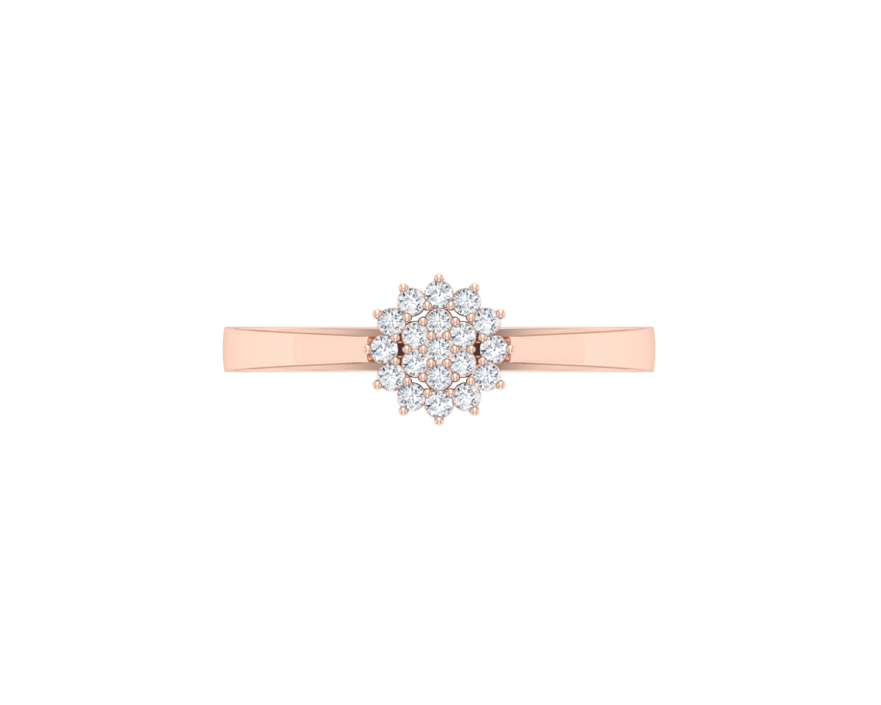 Cosmic Charm CZ Ring
